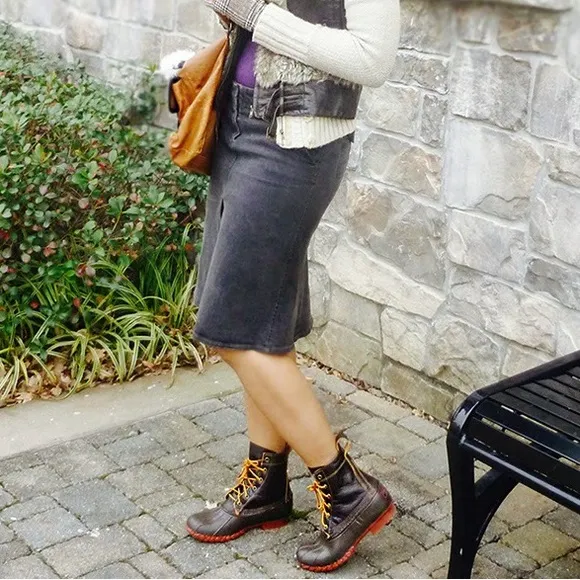 L.L.Bean Duck Boots - Bison 8”