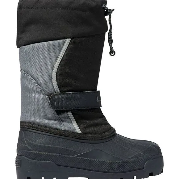 L.L.Bean Kids' Northwoods Boots Black Youth 5