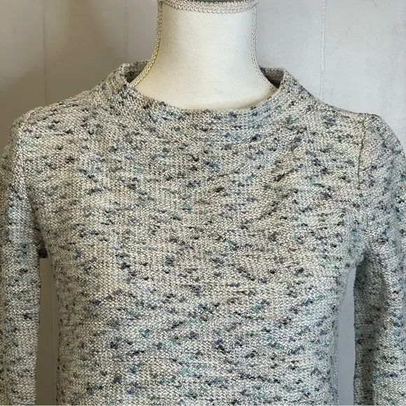 LOFT Boucle Shimmer Lounge Sweatshirt XSP Sweater
