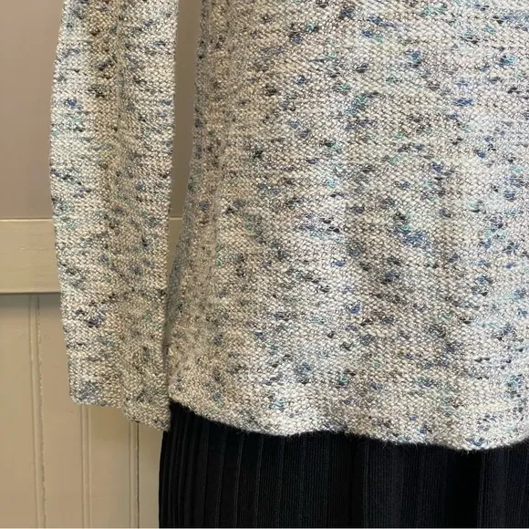 LOFT Boucle Shimmer Lounge Sweatshirt XSP Sweater
