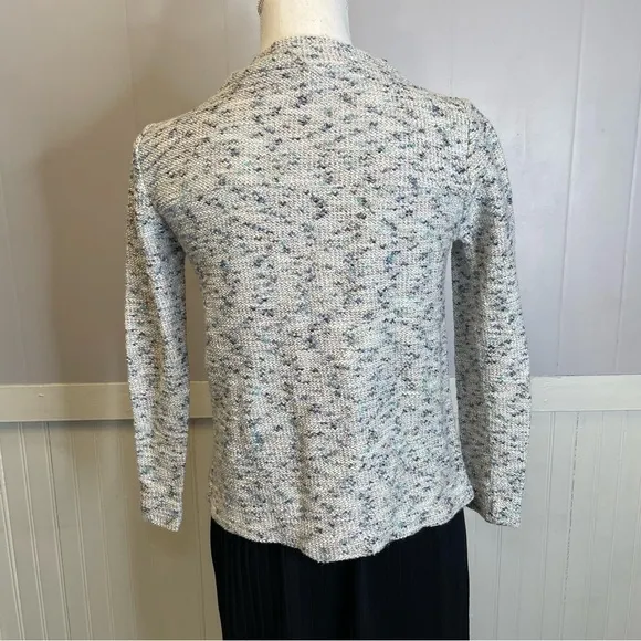 LOFT Boucle Shimmer Lounge Sweatshirt XSP Sweater
