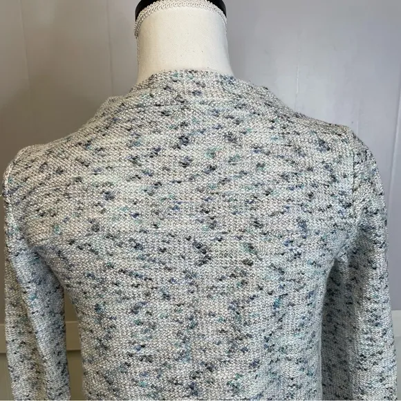LOFT Boucle Shimmer Lounge Sweatshirt XSP Sweater