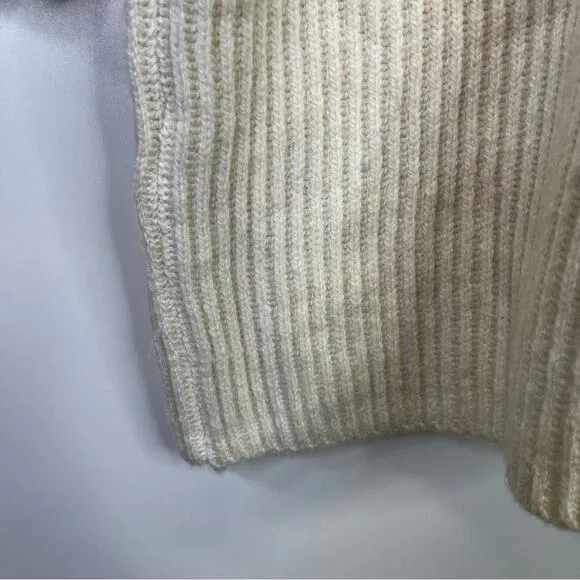 Lucky Brand Mock Neck Sweater dress whisper white - XXL