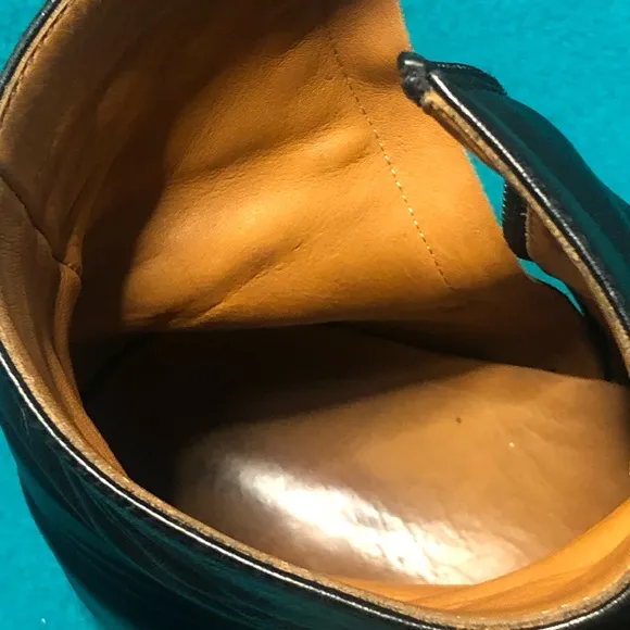 Magnate Zip-Up Black Ankle Boots Sz 12.5-13