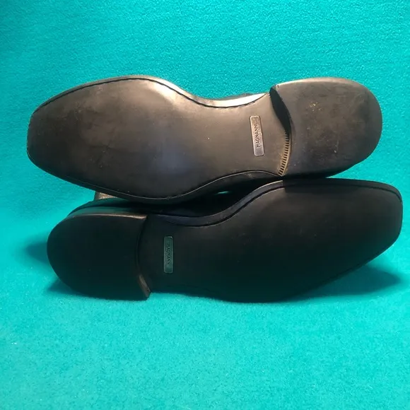 Magnate Zip-Up Black Ankle Boots Sz 12.5-13
