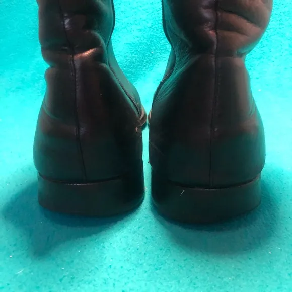 Magnate Zip-Up Black Ankle Boots Sz 12.5-13