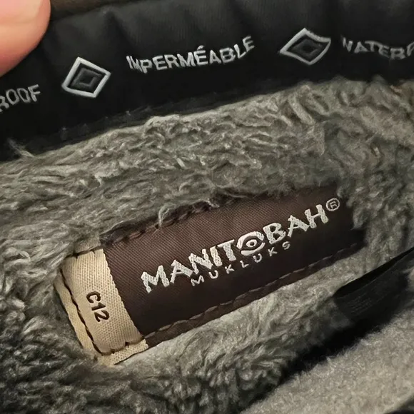 Manitobah Mukluks Gatherer Leather Boots Sheepskin Shearling Lined Waterproof 13