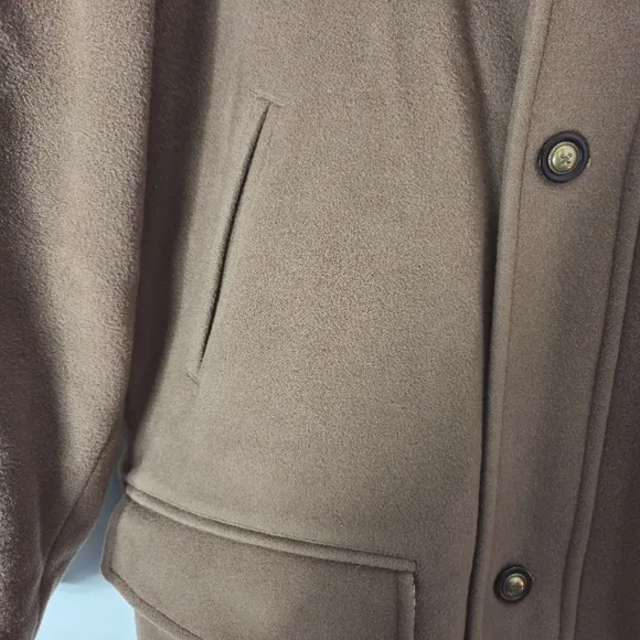 Mario Valente Men's Italian Made Wool &amp; Cashmere Coat Sz 42