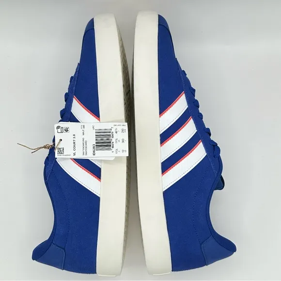 Men’s Adidas Neo VL Court 3.0 Skateboarding Shoes Size 12 Bright Blue ID6283