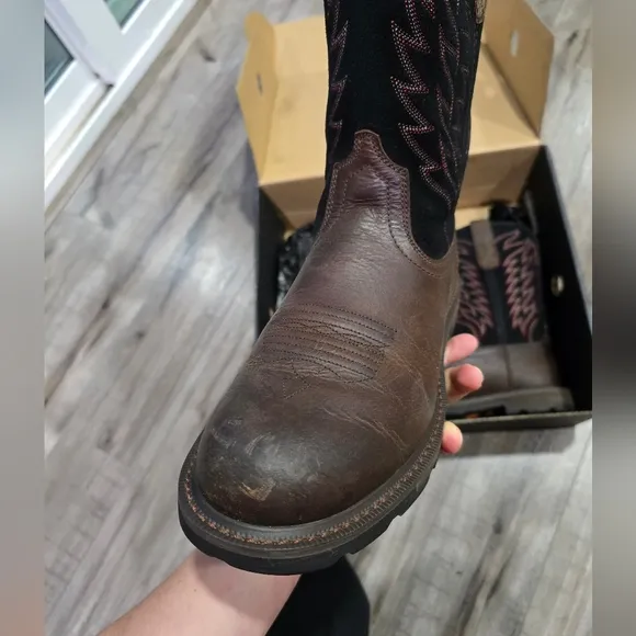 Mens Ariat Leather Casual Workboots