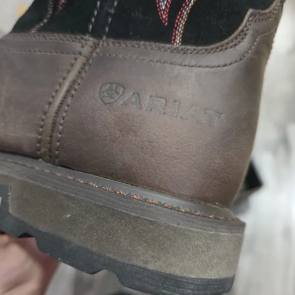 Mens Ariat Leather Casual Workboots