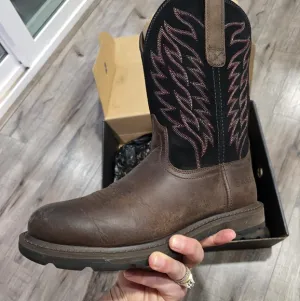 Mens Ariat Leather Casual Workboots