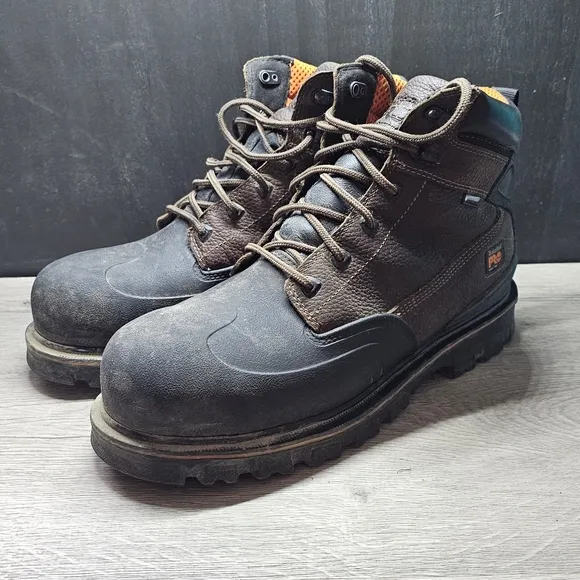 Men's Brown Leather Hiking Boots