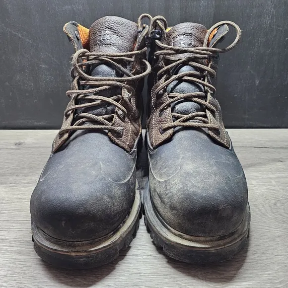 Men's Brown Leather Hiking Boots