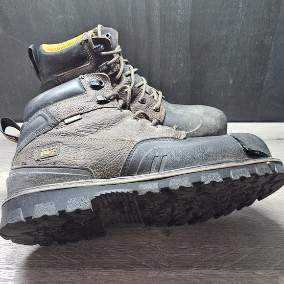 Men's Brown Leather Hiking Boots