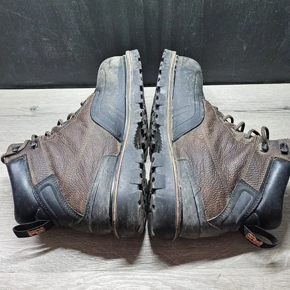 Men's Brown Leather Hiking Boots