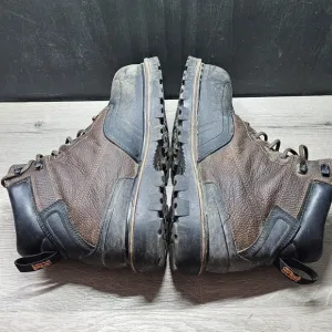 Men's Brown Leather Hiking Boots