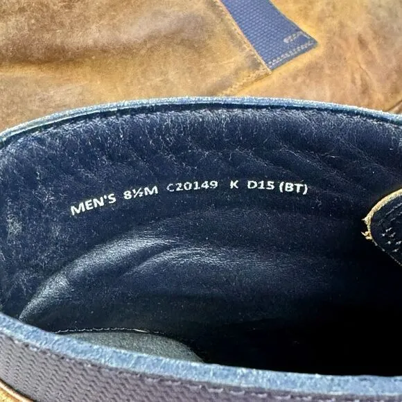 Mens Cole Haan Cambridge Brown Leather Casual Ankle Chukka Boots Size 8.5‎ M