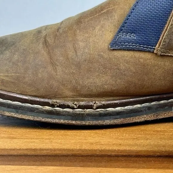 Mens Cole Haan Cambridge Brown Leather Casual Ankle Chukka Boots Size 8.5‎ M