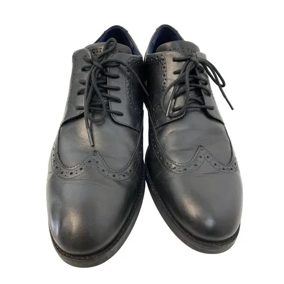 Men's Cole Haan Size 13 Modern Grand Wingtip Oxford Shoes Comfort EUC 6895