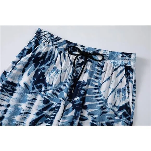Men's Hawaiian Shirts Casual Button-Down Short Style12