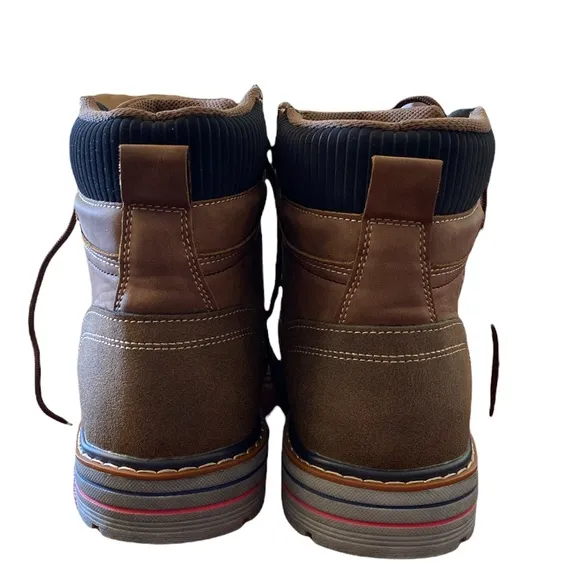 Men’s Mi Shan Sha Men's Casual Boots, Brown Sz 43