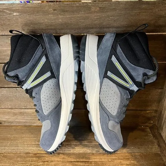 Mens Merrell Wildwood Mid‎ Gray Leather Waterproof Hiking Boots Pick Size 9.5