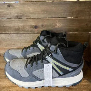 Mens Merrell Wildwood Mid‎ Gray Leather Waterproof Hiking Boots Pick Size 9.5