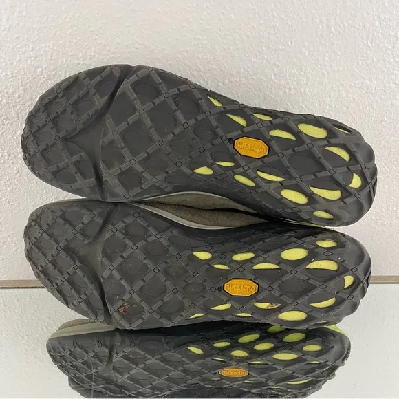 MERRELL Mens Dusty Olive Suede Leather Jungle Moc XX AC  Vibram Slip On Shoes