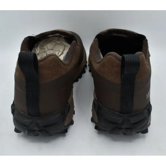 Merrell Mens Size 8 Thermo SnowDrift Moc Shell Earth Waterproof Insulated Shoes