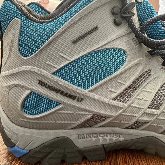 Merrell Moab Velocity Mid WP CF Hiking Boots Size 14 Waterproof NIB