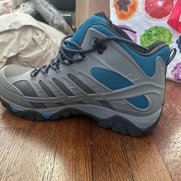 Merrell Moab Velocity Mid WP CF Hiking Boots Size 14 Waterproof NIB