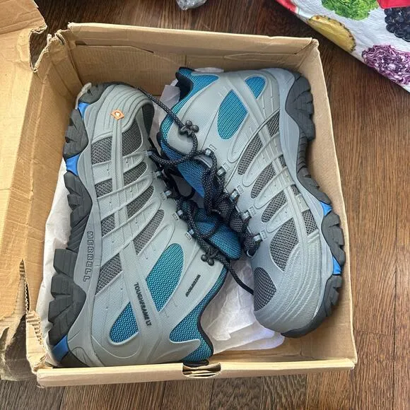 Merrell Moab Velocity Mid WP CF Hiking Boots Size 14 Waterproof NIB