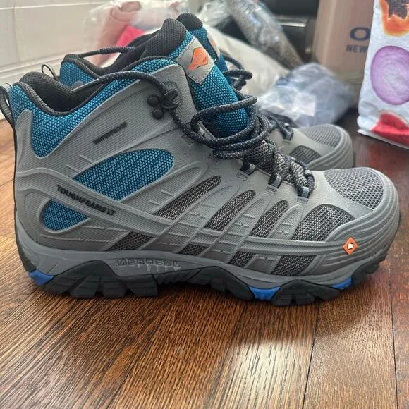 Merrell Moab Velocity Mid WP CF Hiking Boots Size 14 Waterproof NIB