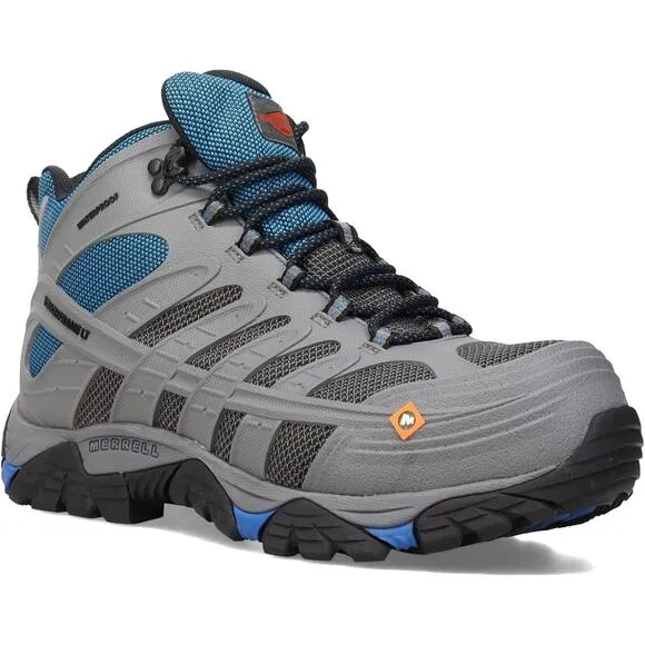 Merrell Moab Velocity Mid WP CF Hiking Boots Size 14 Waterproof NIB