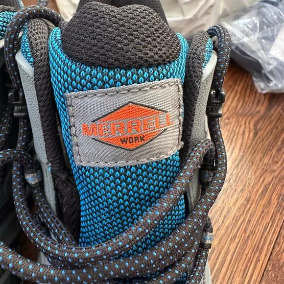 Merrell Moab Velocity Mid WP CF Hiking Boots Size 14 Waterproof NIB