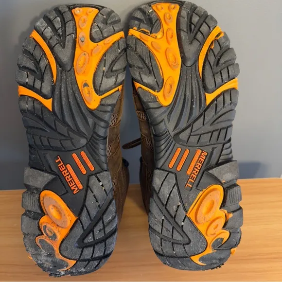Merrell Moab Vertex Mid Waterproof SR Work Hiking Boots Comp Steel Toe 12 M