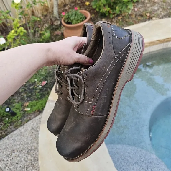 Merrell  Realm Lace Oxford leather shoes 14