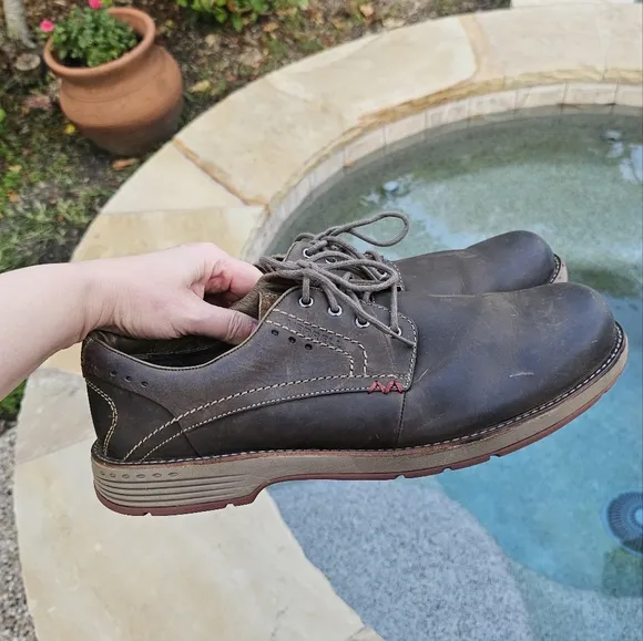 Merrell  Realm Lace Oxford leather shoes 14