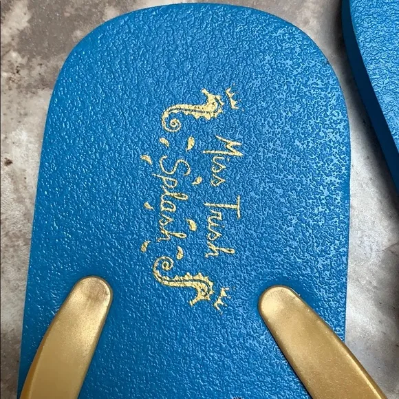 Miss Trish Splash NWT Summer Sandals w/ Turtle 7