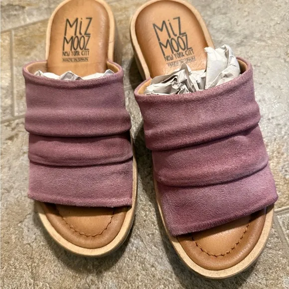Miz Mooz | Lavender Slide Sandals Mali size 36