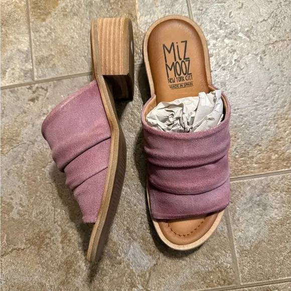 Miz Mooz | Lavender Slide Sandals Mali size 36