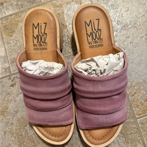 Miz Mooz | Lavender Slide Sandals Mali size 36