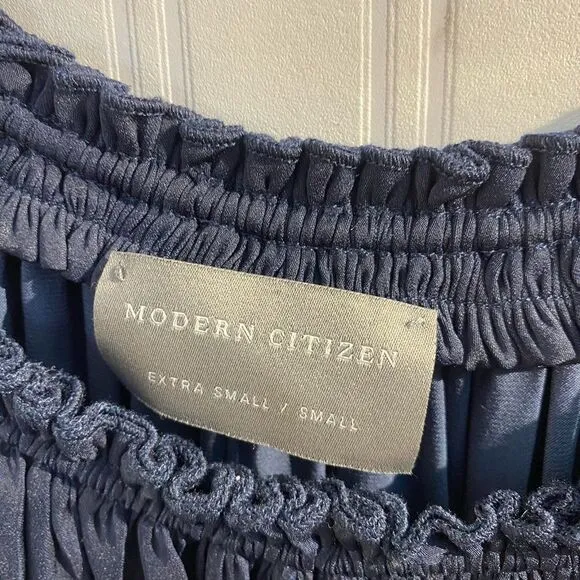 Modern Citizen Calida Tie-Shoulder Mini Dress XS/S
