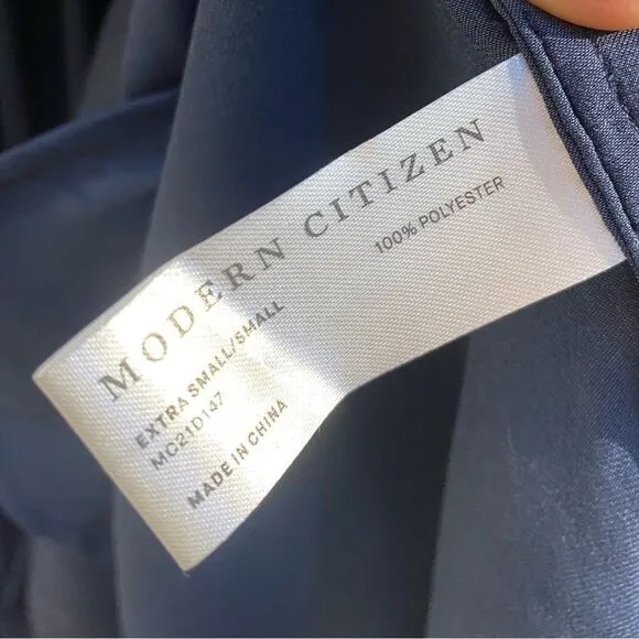 Modern Citizen Calida Tie-Shoulder Mini Dress XS/S