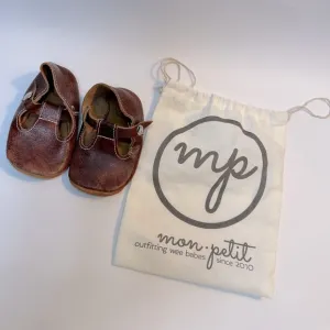 MP Mon Petit‎ Shoes Saddle T-Strap Soft Soled Shoes size 6