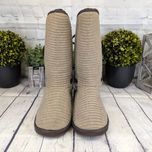 Muk Luks Lace Back Boots