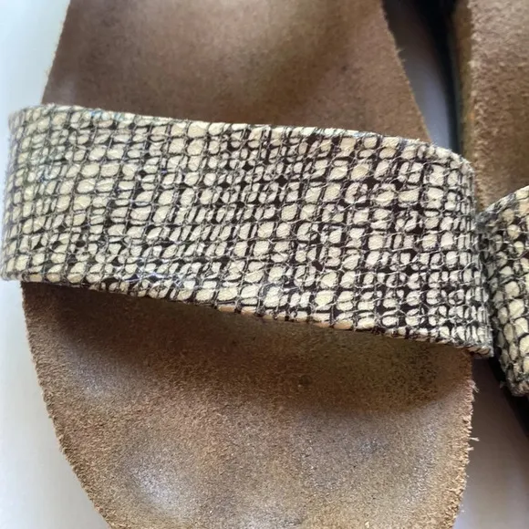 Munro Pisces Casual Comfort Sling Back Sandal Walk Wedge Two Strap Sandals 8.5