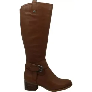 Naturalizer Kim Banana Bread F8346L1-201 Women's Brown Leather Riding Boot 5.5M