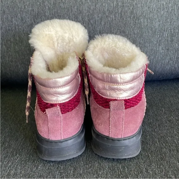 Naturino Italian ankle boots booties US 2 girls girl winter warm